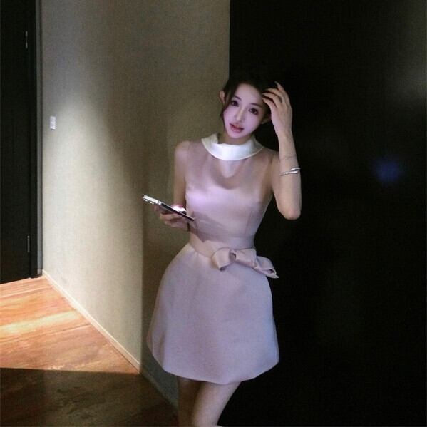 【dress】ノースリーブワンピース　M30058