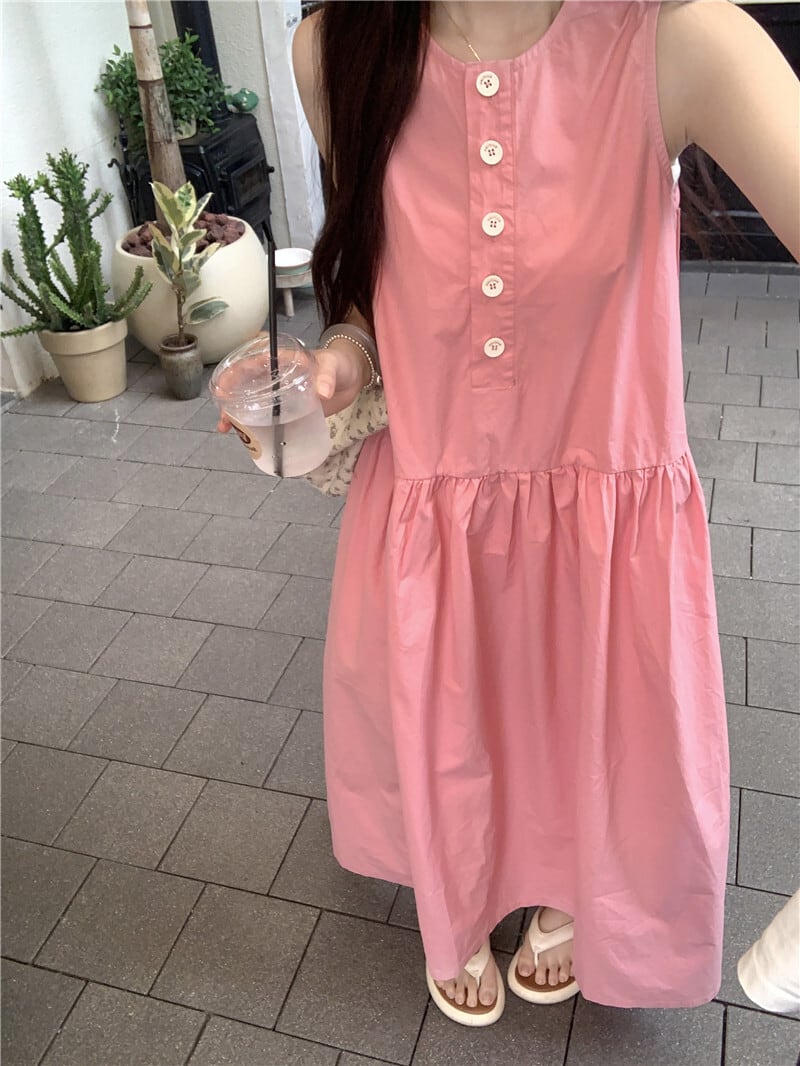 【dress】ノースリーブワンピース　M24892