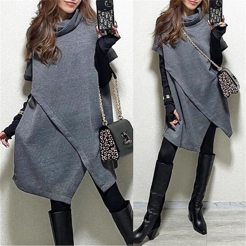 【dress】ハイネックワンピース　M18450