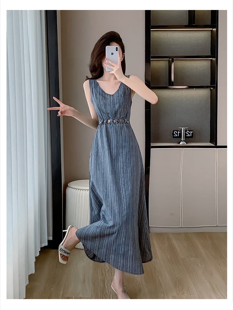 【dress】ノースリーブワンピース　M24582