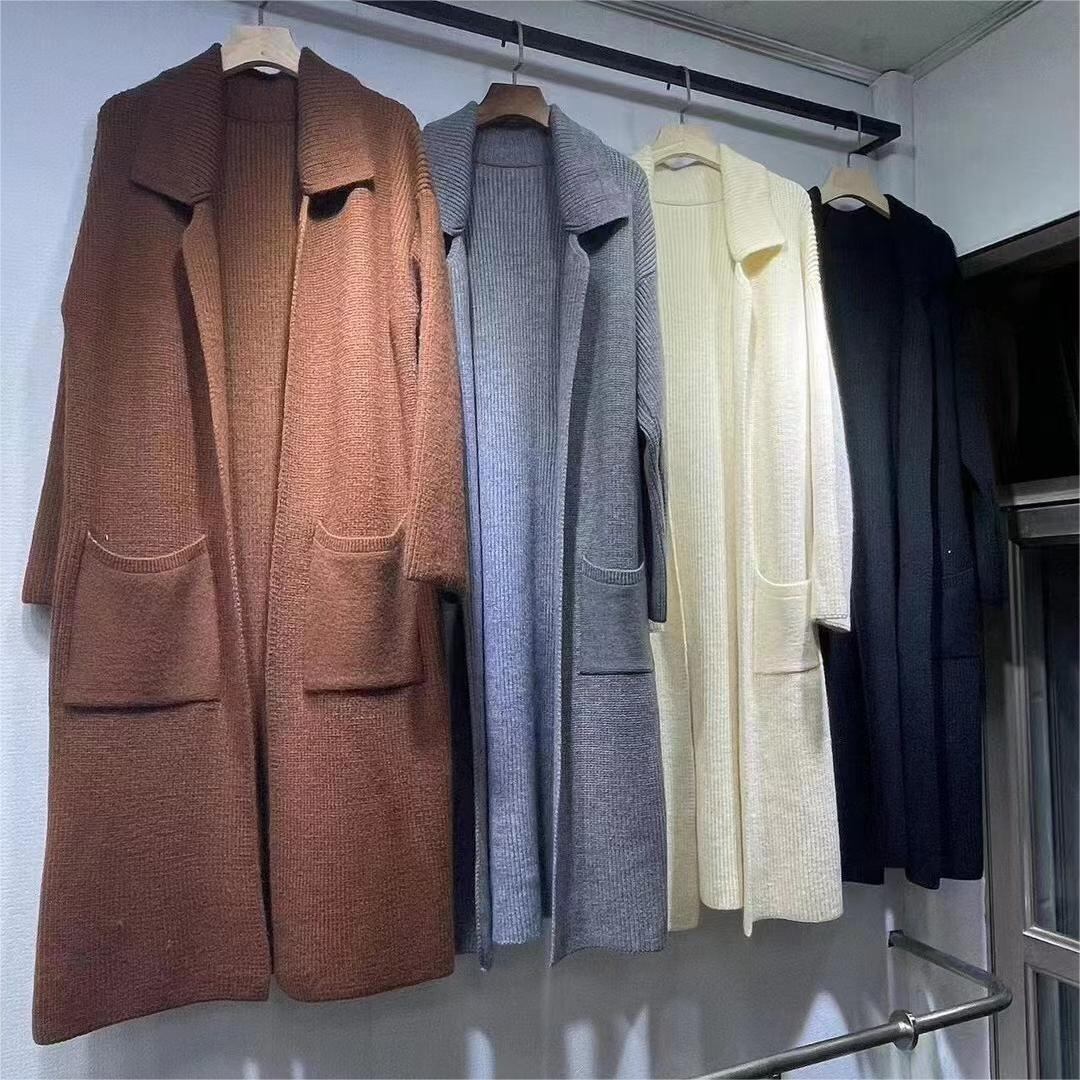 【outer】ロング丈ニットカーデ　M27264