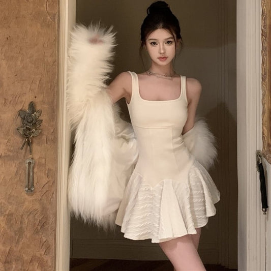 【dress】Aラインキャミワンピース G20410