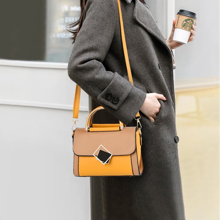 【小物】ファッション 合わせやすいシンプル肩掛け斜め掛けメッセンジャーバッグ G2617