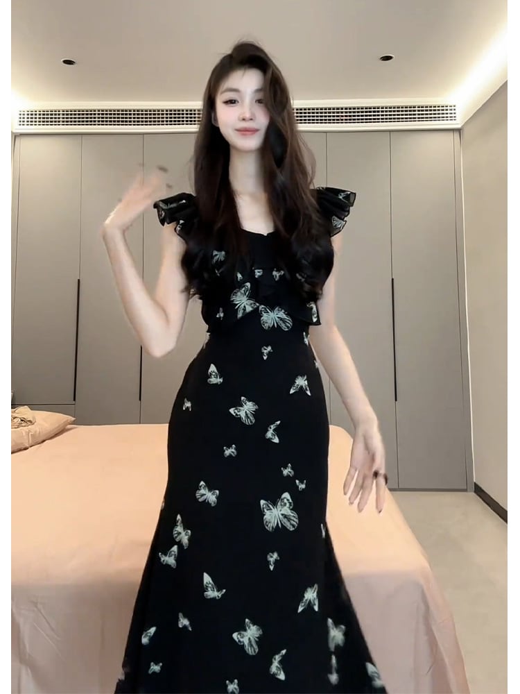 【dress】プリントワンピース　M24606