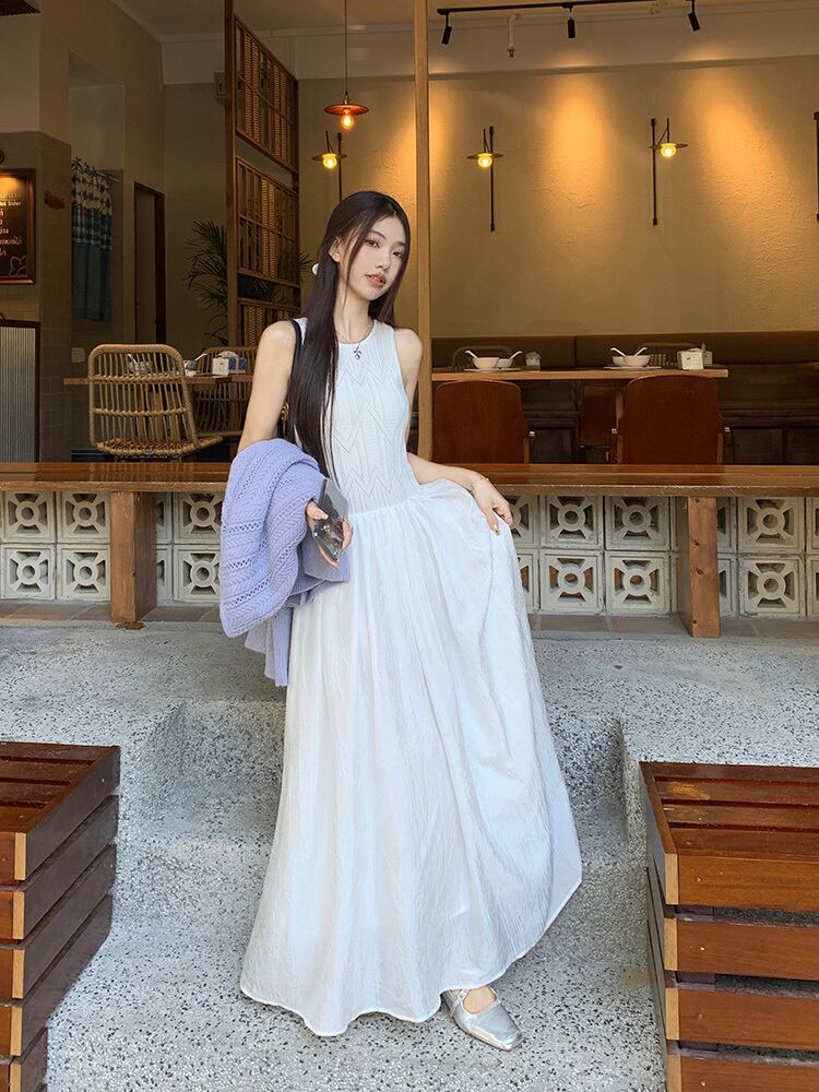 【dress】ニット切り替えワンピース G20074