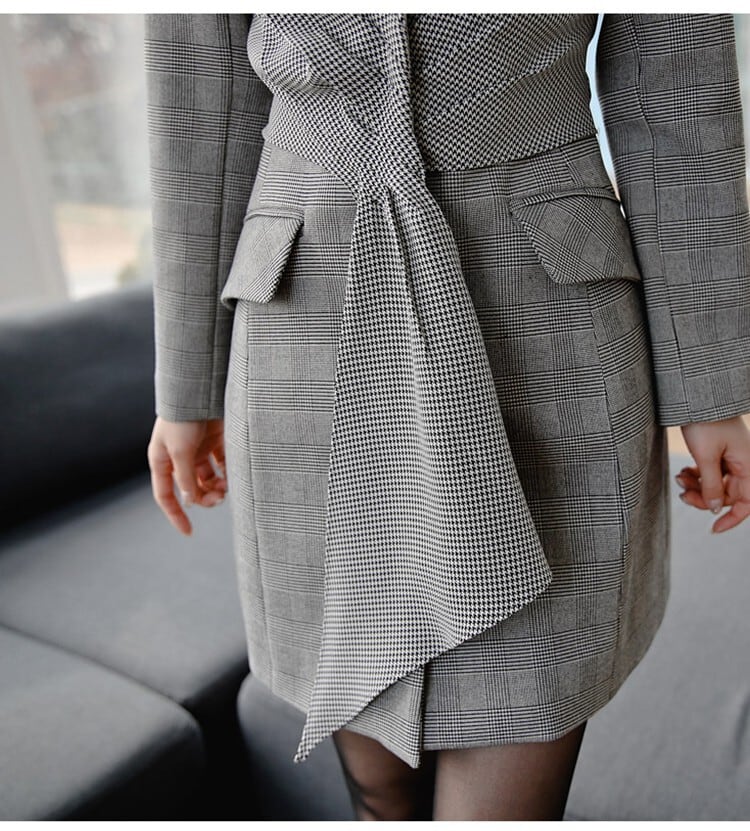 【dress】スーツジャケットワンピース　M18517