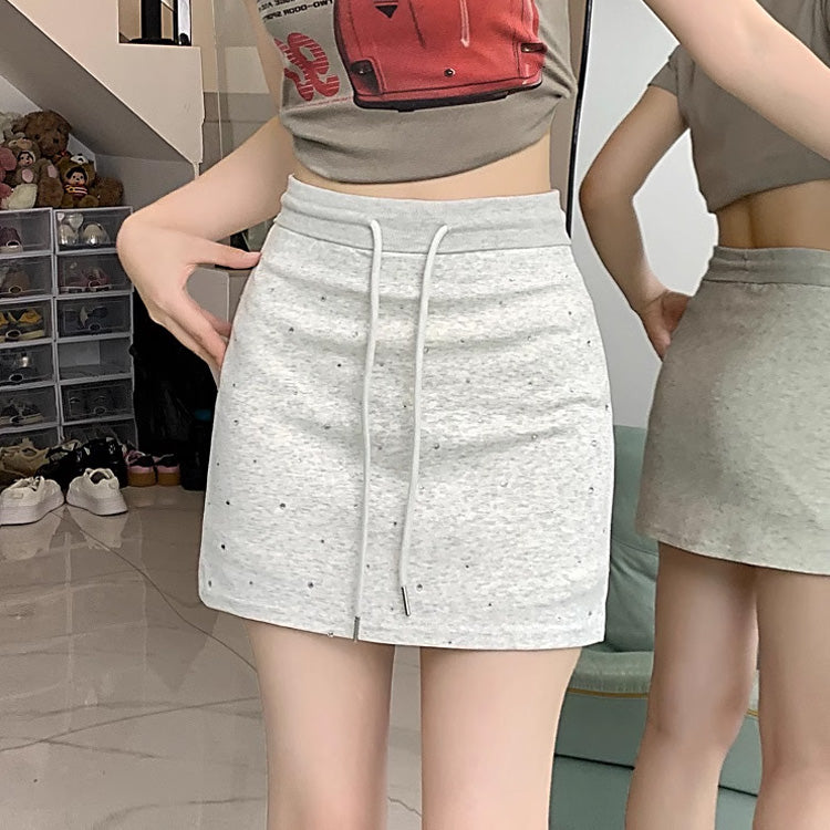 【bottoms】キラキラタイトスカートF8297